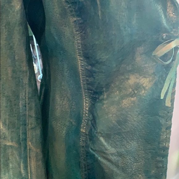 vintage leather jacket - Picture 3 of 4